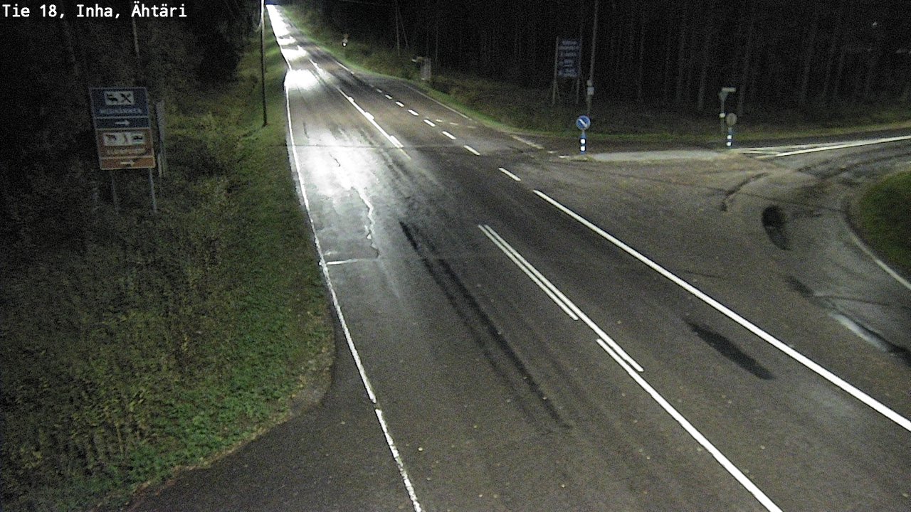 Weather Camera Image Väg 18 Etseri, Inha, Ähtäri, Etelä-Pohjanmaa