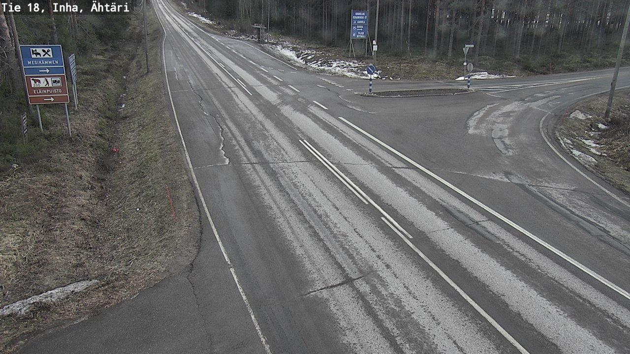 Weather Camera Image Road 18 ÄhtäriInha, Ähtäri, Etelä-Pohjanmaa