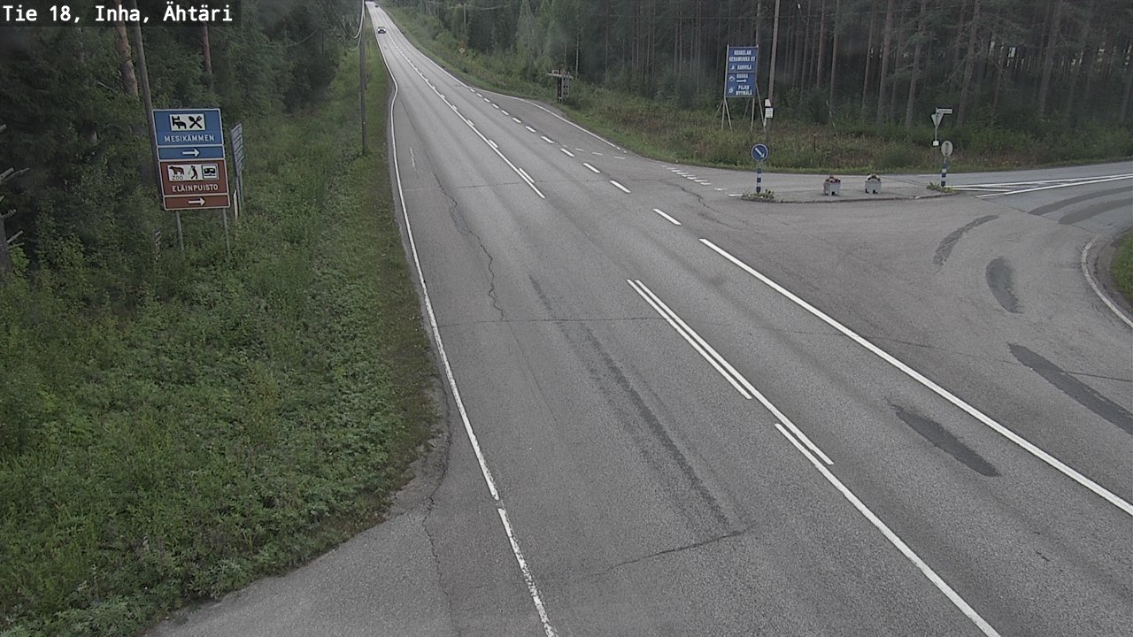 Kelikamerat Kuva Tie 18 Ähtäri, Inha, Ähtäri, Etelä-Pohjanmaa