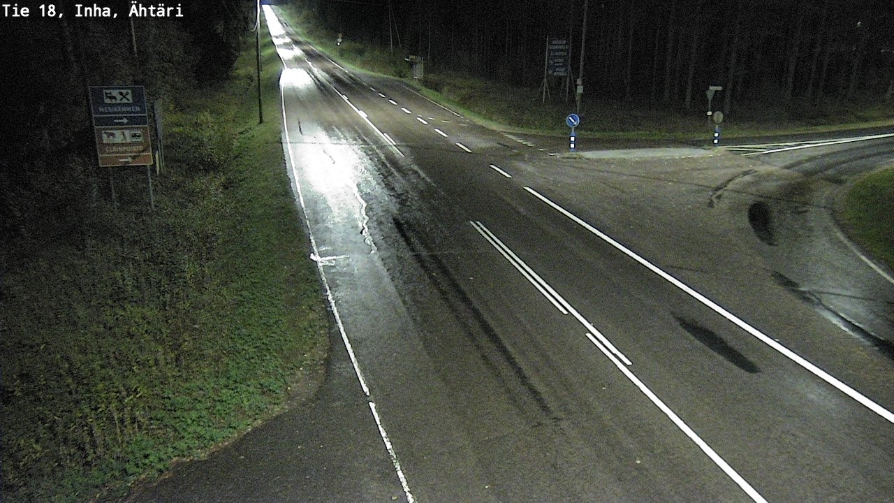Weather Camera Image Väg 18 Etseri, Inha, Ähtäri, Etelä-Pohjanmaa