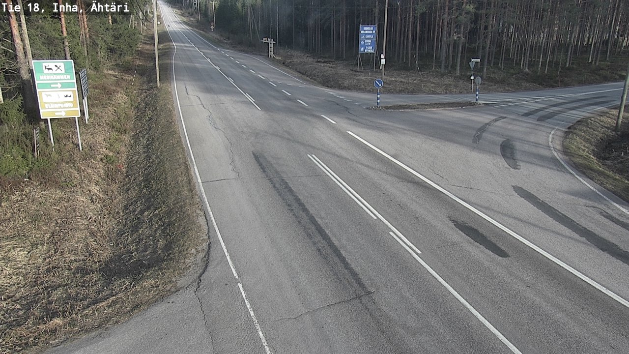 Kelikamerat Kuva Tie 18 Ähtäri, Inha, Ähtäri, Etelä-Pohjanmaa