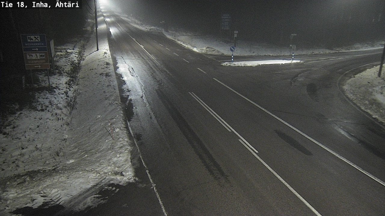 Weather Camera Image Road 18 ÄhtäriInha, Ähtäri, Etelä-Pohjanmaa