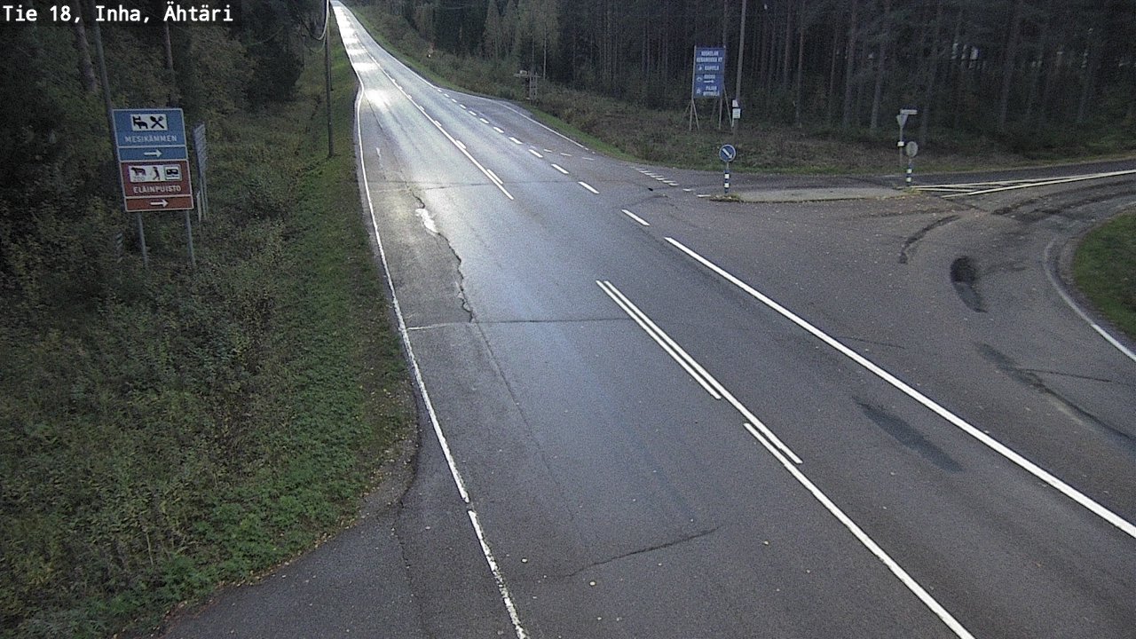 Weather Camera Image Väg 18 Etseri, Inha, Ähtäri, Etelä-Pohjanmaa