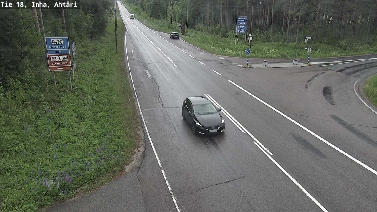 Weather Camera Image Road 18 ÄhtäriInha, Ähtäri, Etelä-Pohjanmaa