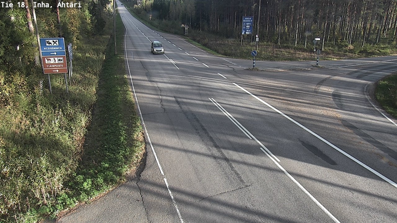 Weather Camera Image Road 18 ÄhtäriInha, Ähtäri, Etelä-Pohjanmaa