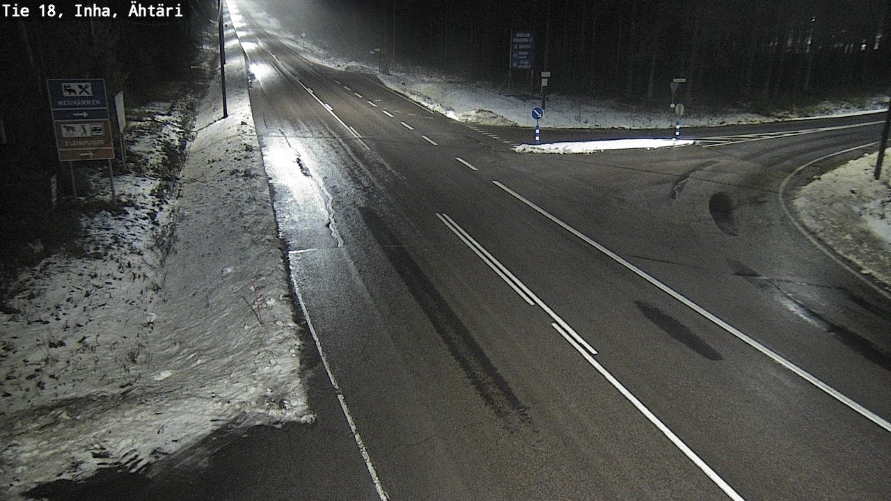 Weather Camera Image Road 18 ÄhtäriInha, Ähtäri, Etelä-Pohjanmaa