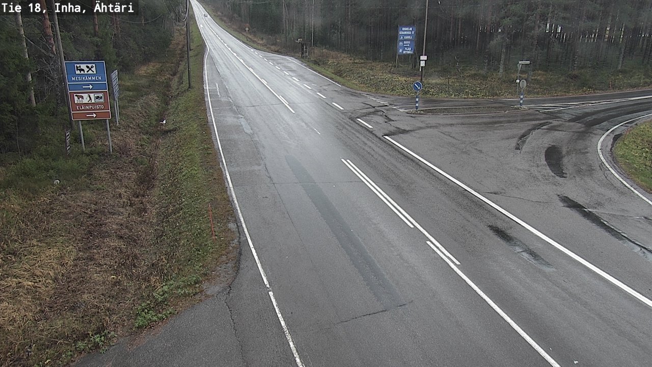 Weather Camera Image Road 18 ÄhtäriInha, Ähtäri, Etelä-Pohjanmaa