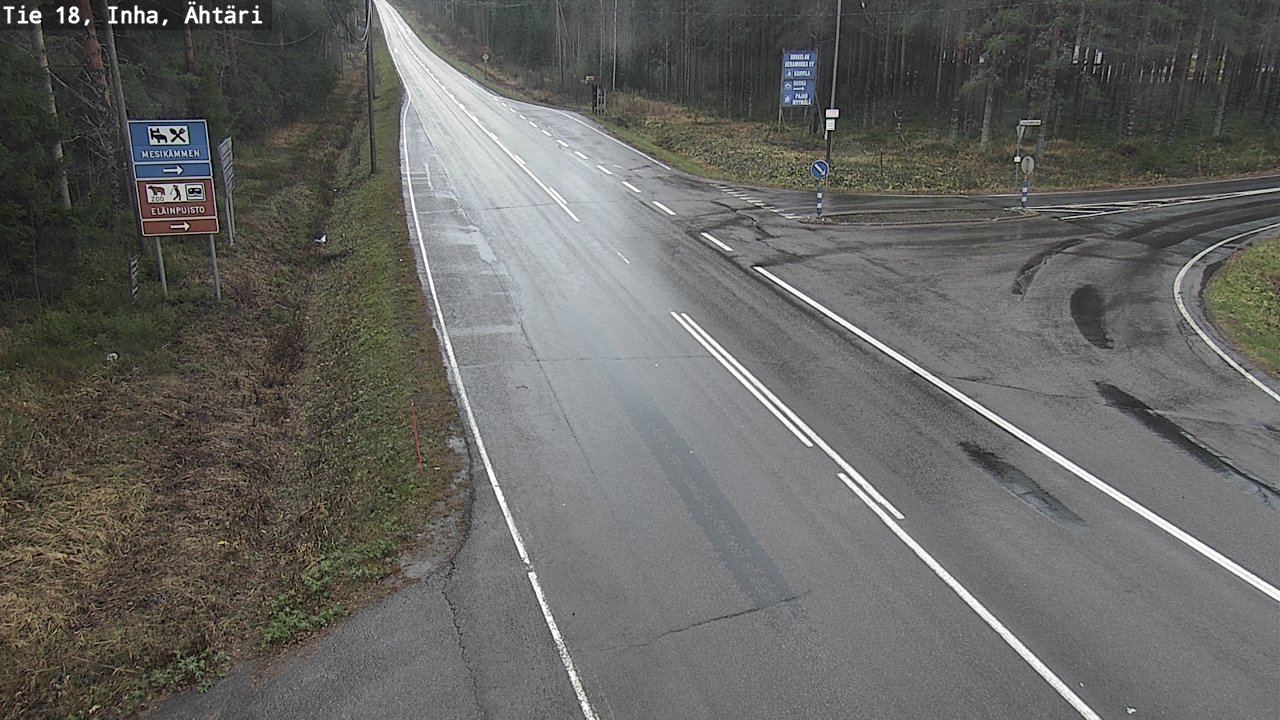 Weather Camera Image Road 18 ÄhtäriInha, Ähtäri, Etelä-Pohjanmaa