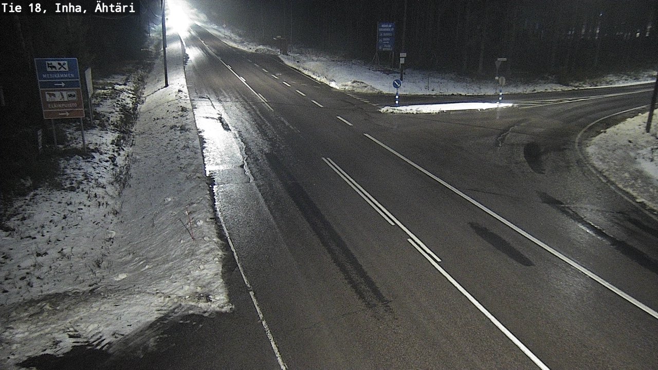 Weather Camera Image Road 18 ÄhtäriInha, Ähtäri, Etelä-Pohjanmaa