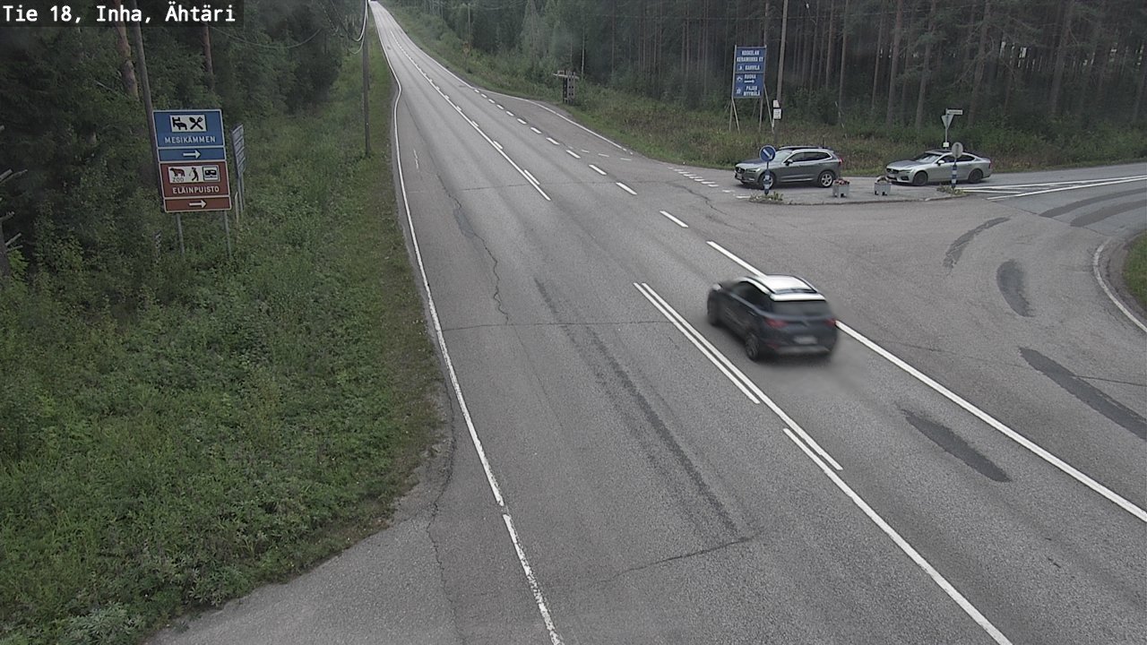 Weather Camera Image Road 18 ÄhtäriInha, Ähtäri, Etelä-Pohjanmaa