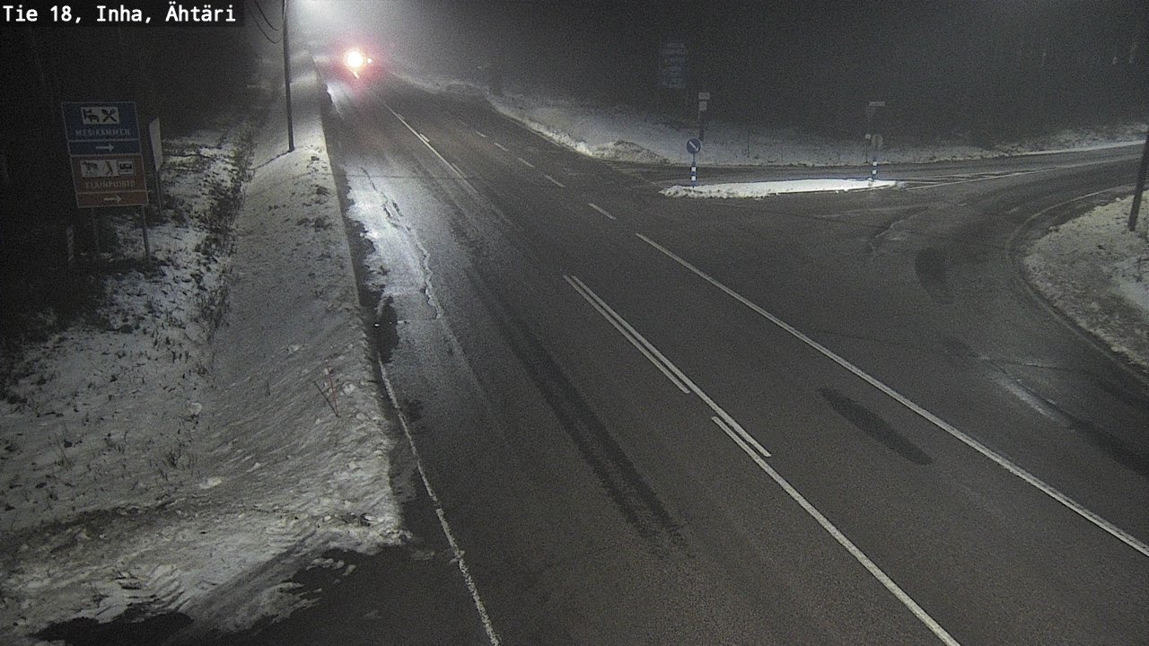 Weather Camera Image Road 18 ÄhtäriInha, Ähtäri, Etelä-Pohjanmaa