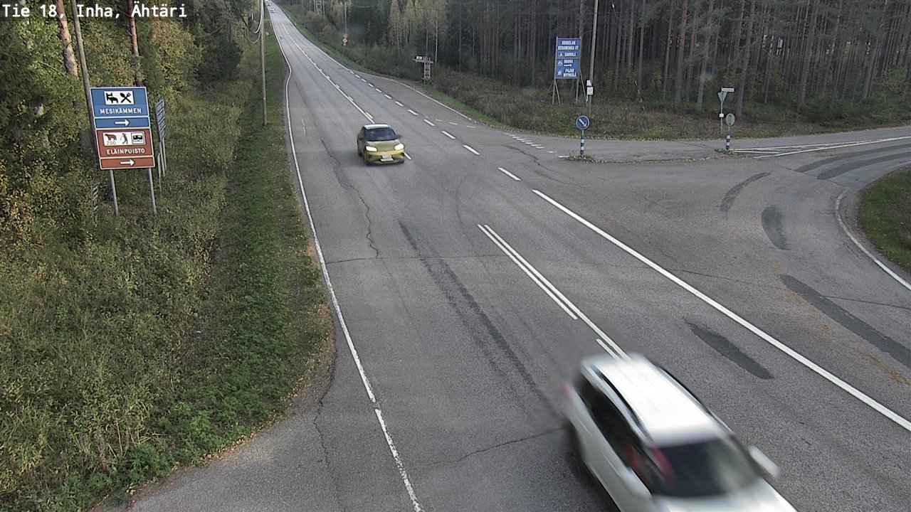 Weather Camera Image Road 18 ÄhtäriInha, Ähtäri, Etelä-Pohjanmaa
