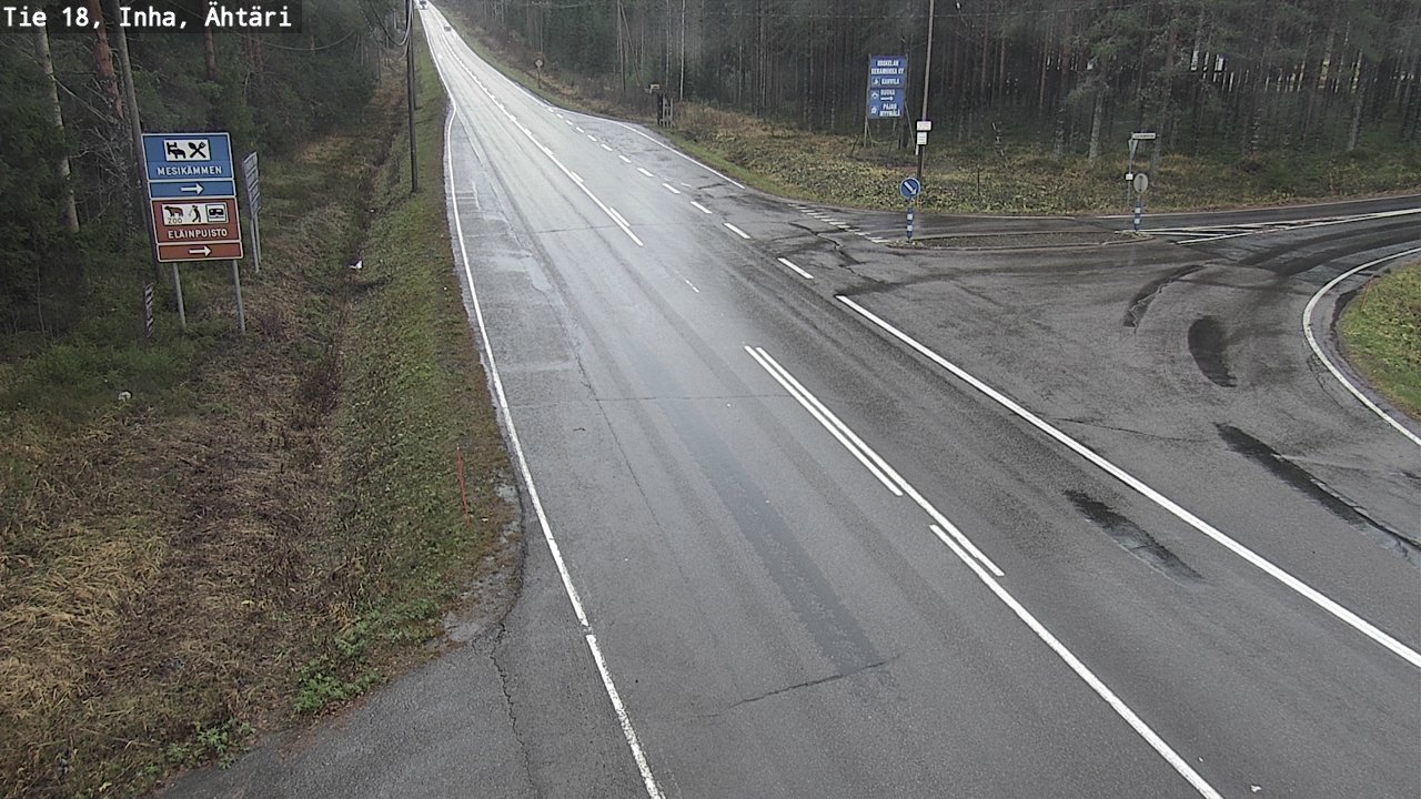Weather Camera Image Road 18 ÄhtäriInha, Ähtäri, Etelä-Pohjanmaa