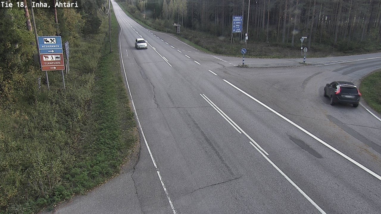 Weather Camera Image Road 18 ÄhtäriInha, Ähtäri, Etelä-Pohjanmaa