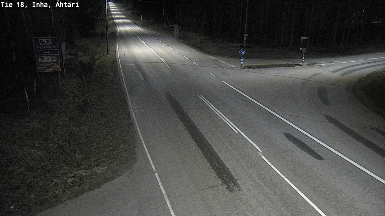 Weather Camera Image Road 18 ÄhtäriInha, Ähtäri, Etelä-Pohjanmaa
