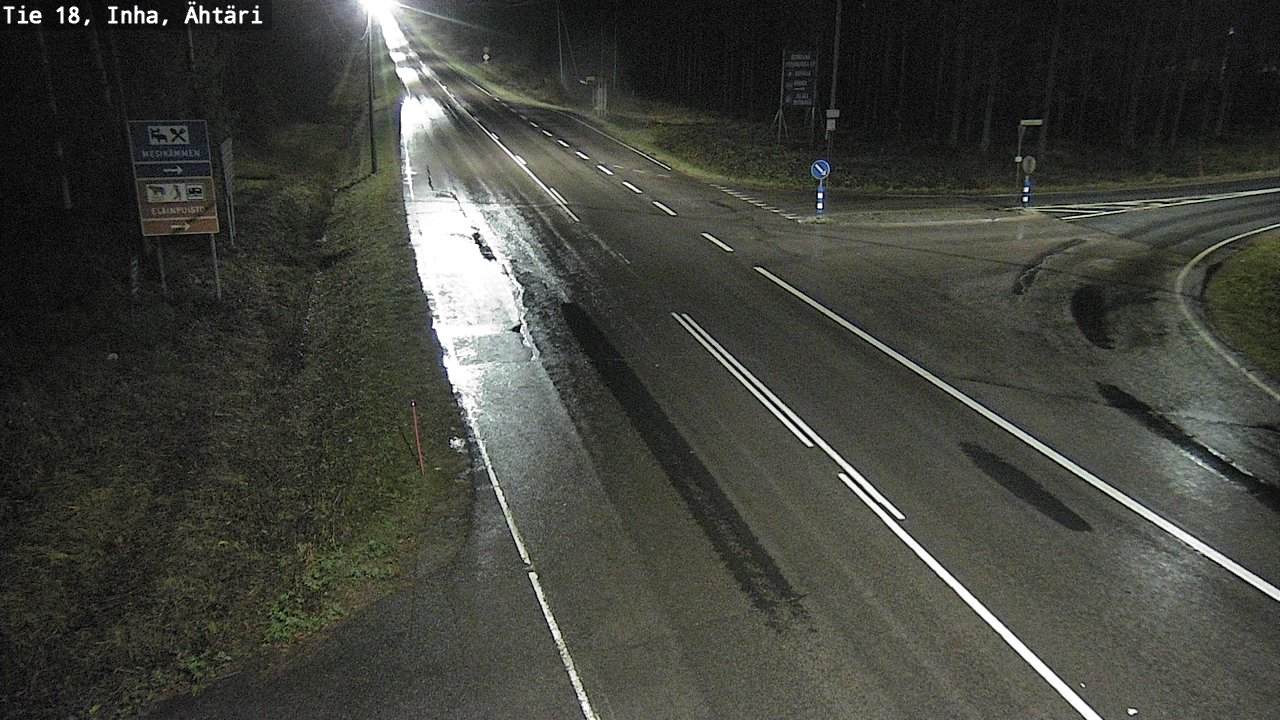 Weather Camera Image Road 18 ÄhtäriInha, Ähtäri, Etelä-Pohjanmaa