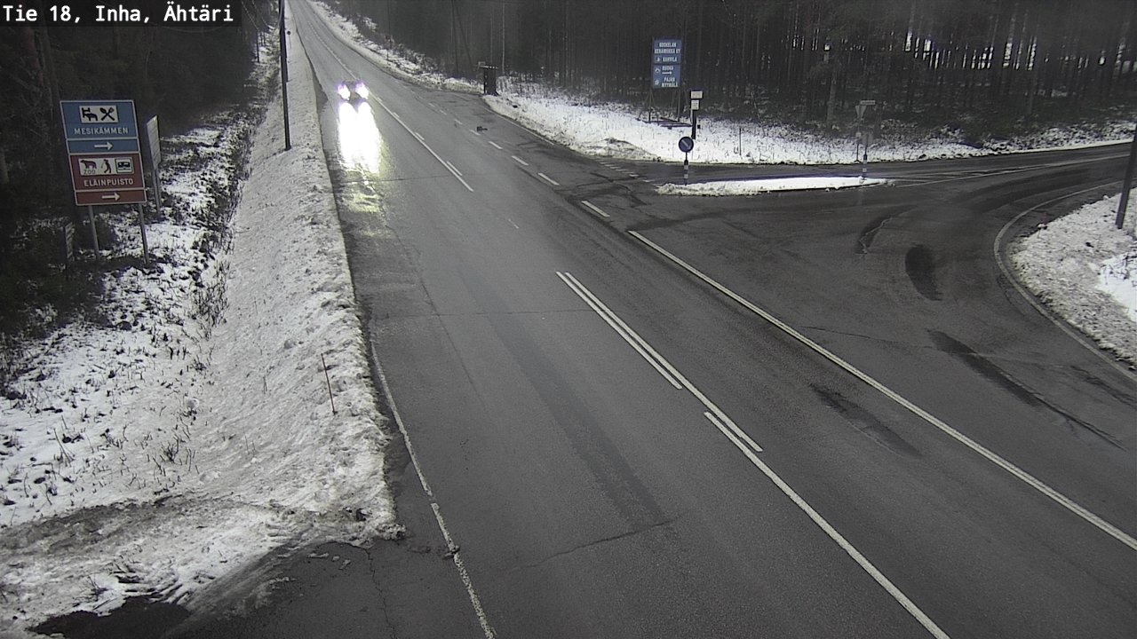 Weather Camera Image Road 18 ÄhtäriInha, Ähtäri, Etelä-Pohjanmaa