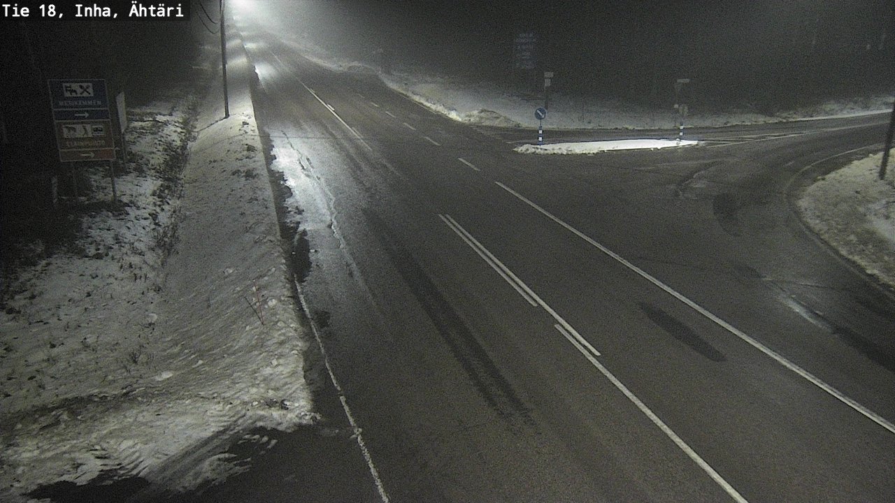 Weather Camera Image Road 18 ÄhtäriInha, Ähtäri, Etelä-Pohjanmaa