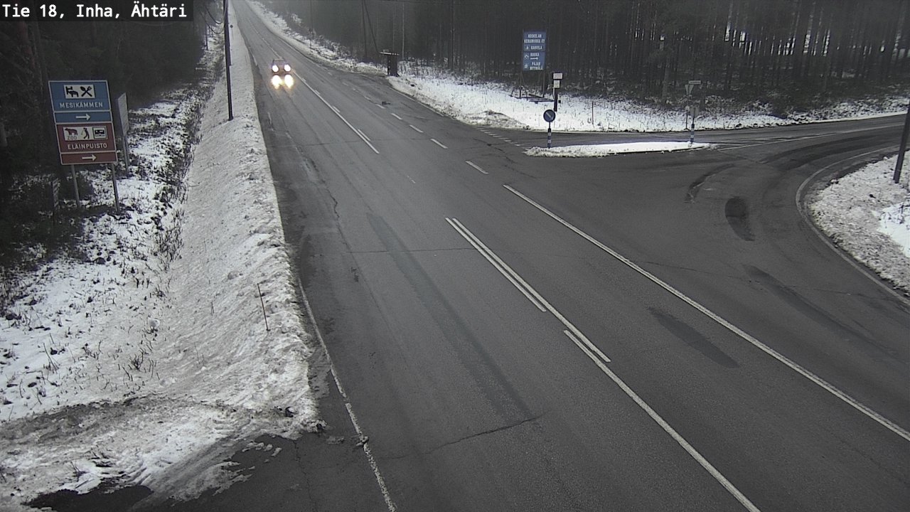 Weather Camera Image Road 18 ÄhtäriInha, Ähtäri, Etelä-Pohjanmaa