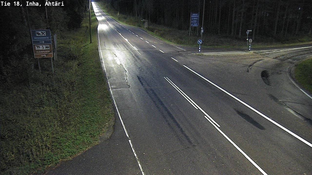 Weather Camera Image Väg 18 Etseri, Inha, Ähtäri, Etelä-Pohjanmaa