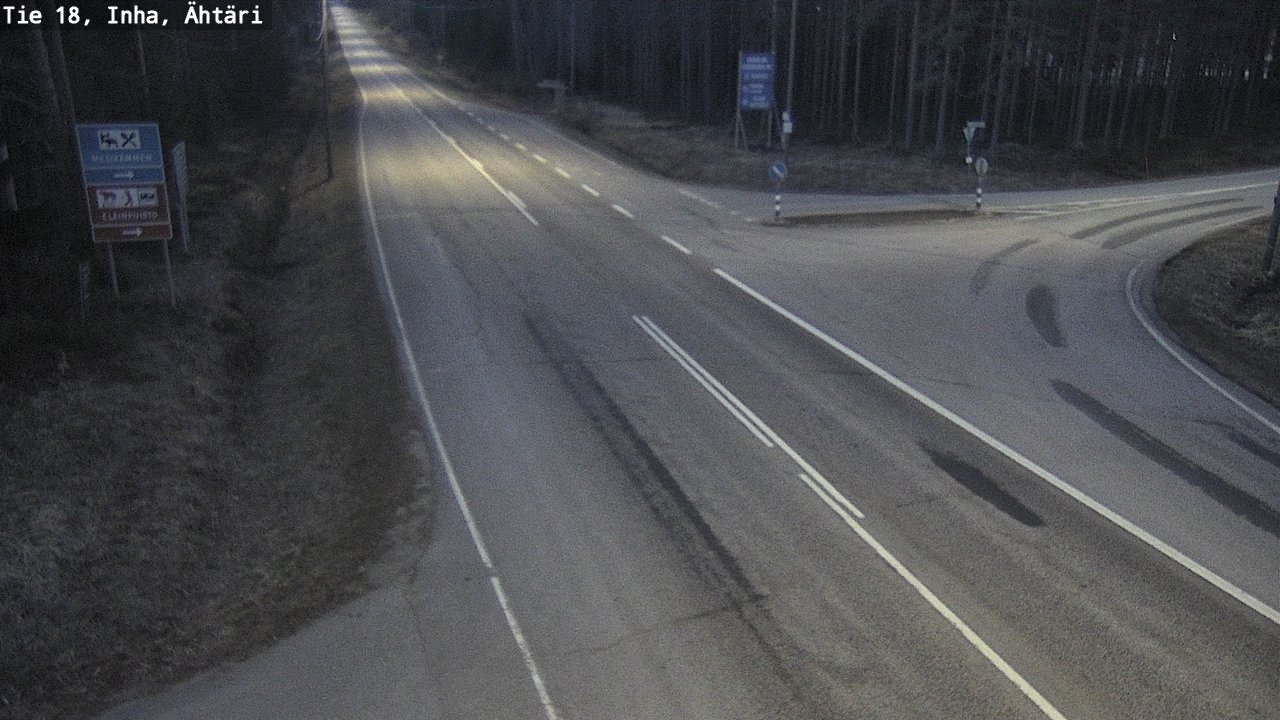 Weather Camera Image Road 18 ÄhtäriInha, Ähtäri, Etelä-Pohjanmaa