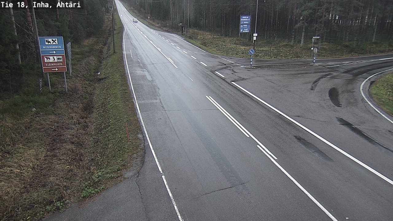 Weather Camera Image Road 18 ÄhtäriInha, Ähtäri, Etelä-Pohjanmaa
