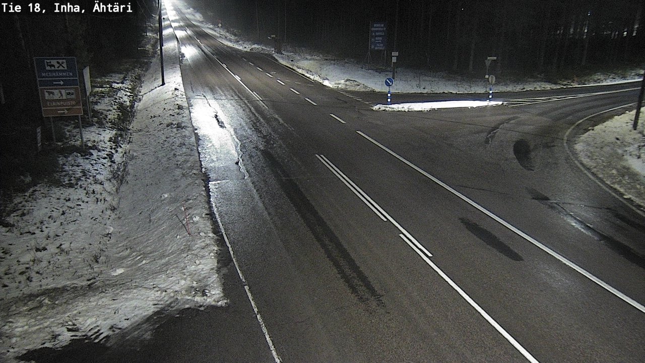 Weather Camera Image Road 18 ÄhtäriInha, Ähtäri, Etelä-Pohjanmaa