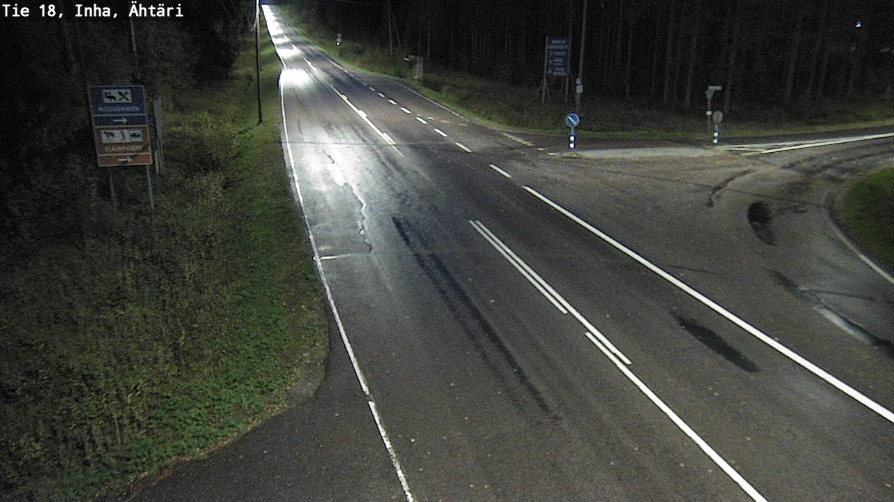 Weather Camera Image Väg 18 Etseri, Inha, Ähtäri, Etelä-Pohjanmaa