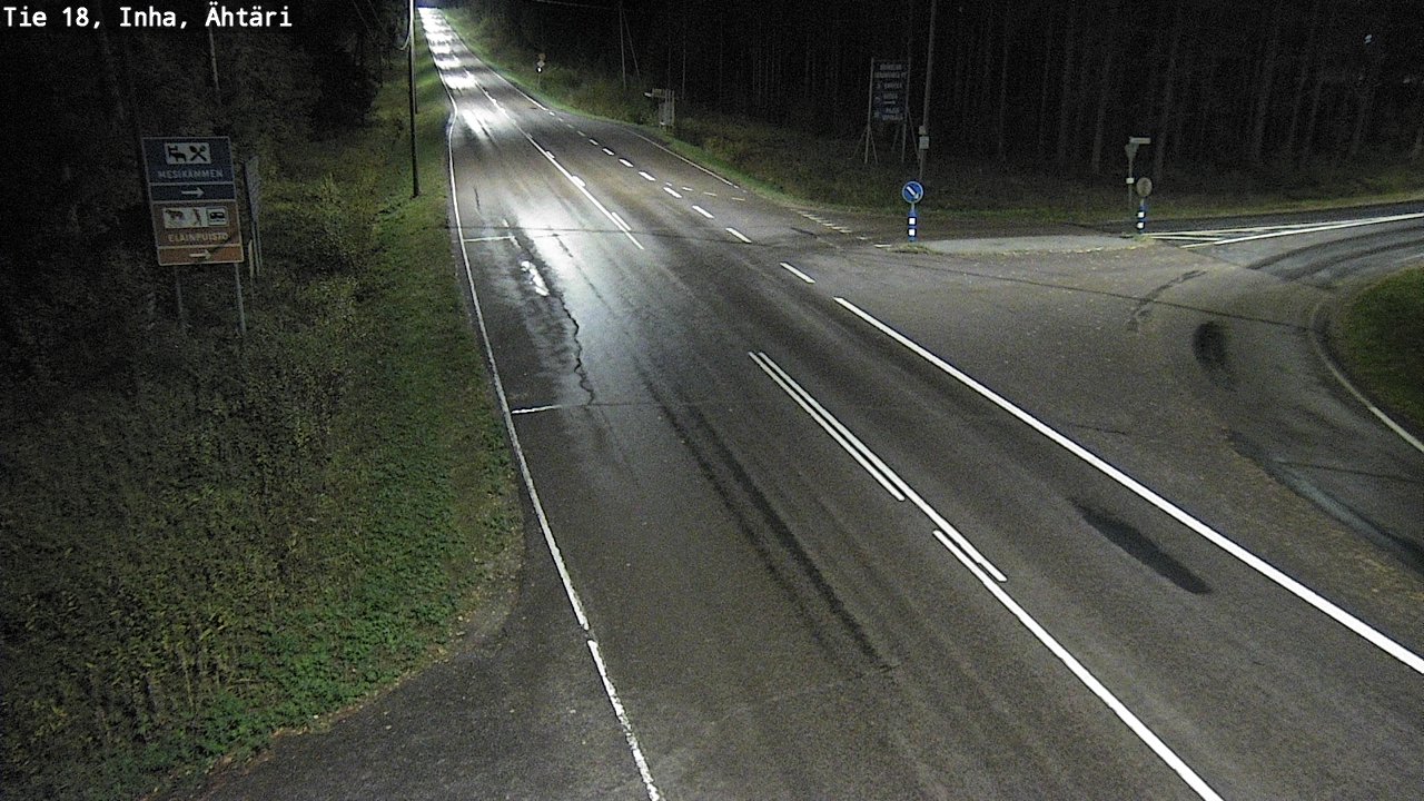 Weather Camera Image Väg 18 Etseri, Inha, Ähtäri, Etelä-Pohjanmaa