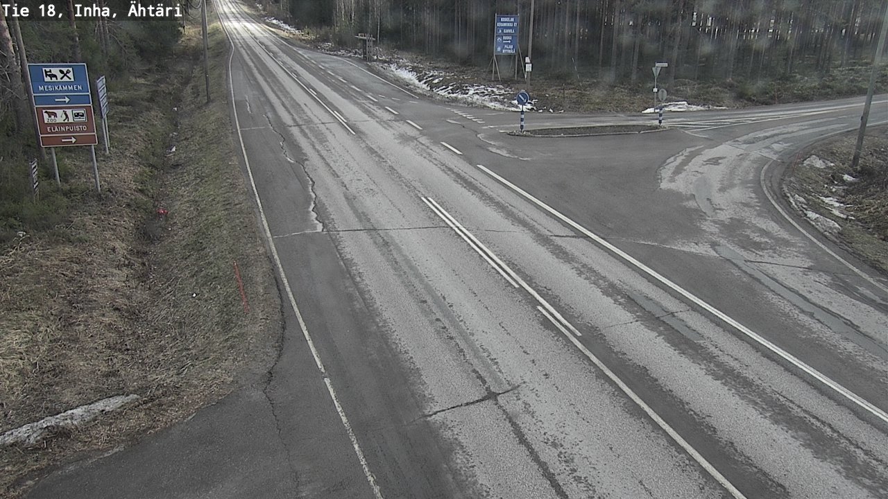 Weather Camera Image Road 18 ÄhtäriInha, Ähtäri, Etelä-Pohjanmaa