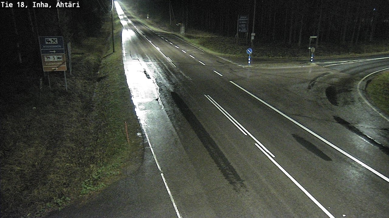 Weather Camera Image Road 18 ÄhtäriInha, Ähtäri, Etelä-Pohjanmaa