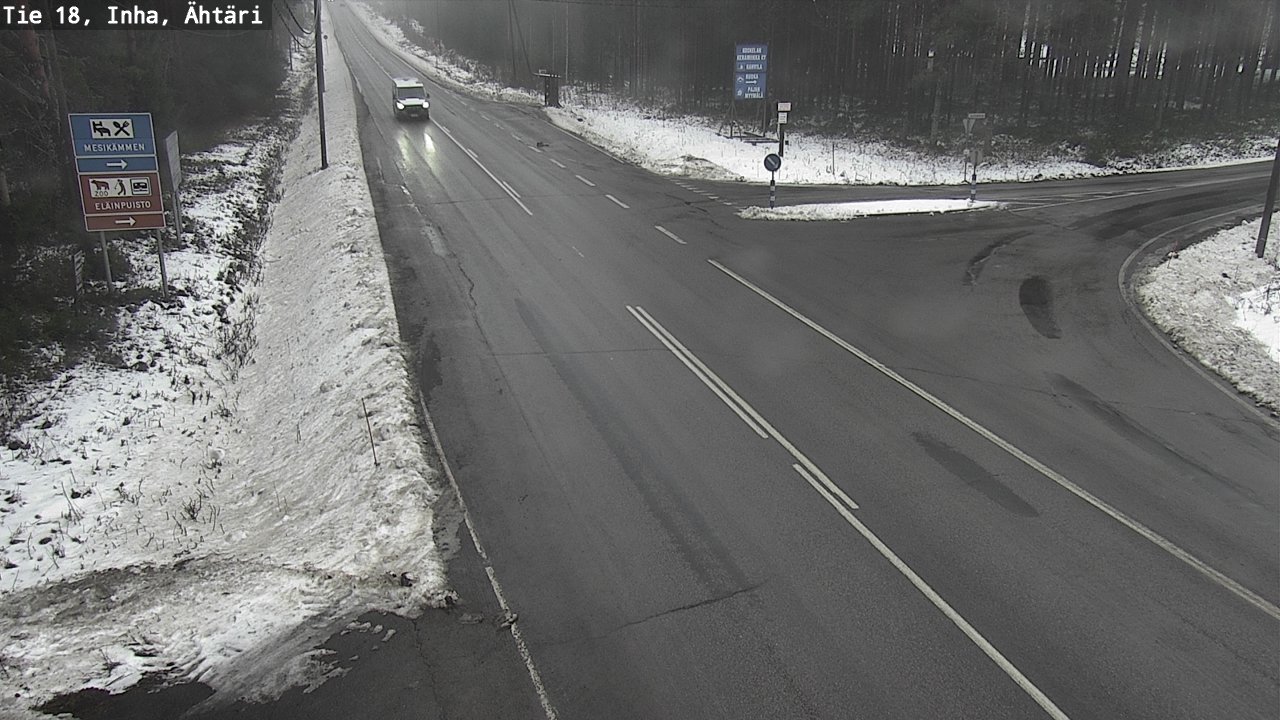 Weather Camera Image Road 18 ÄhtäriInha, Ähtäri, Etelä-Pohjanmaa