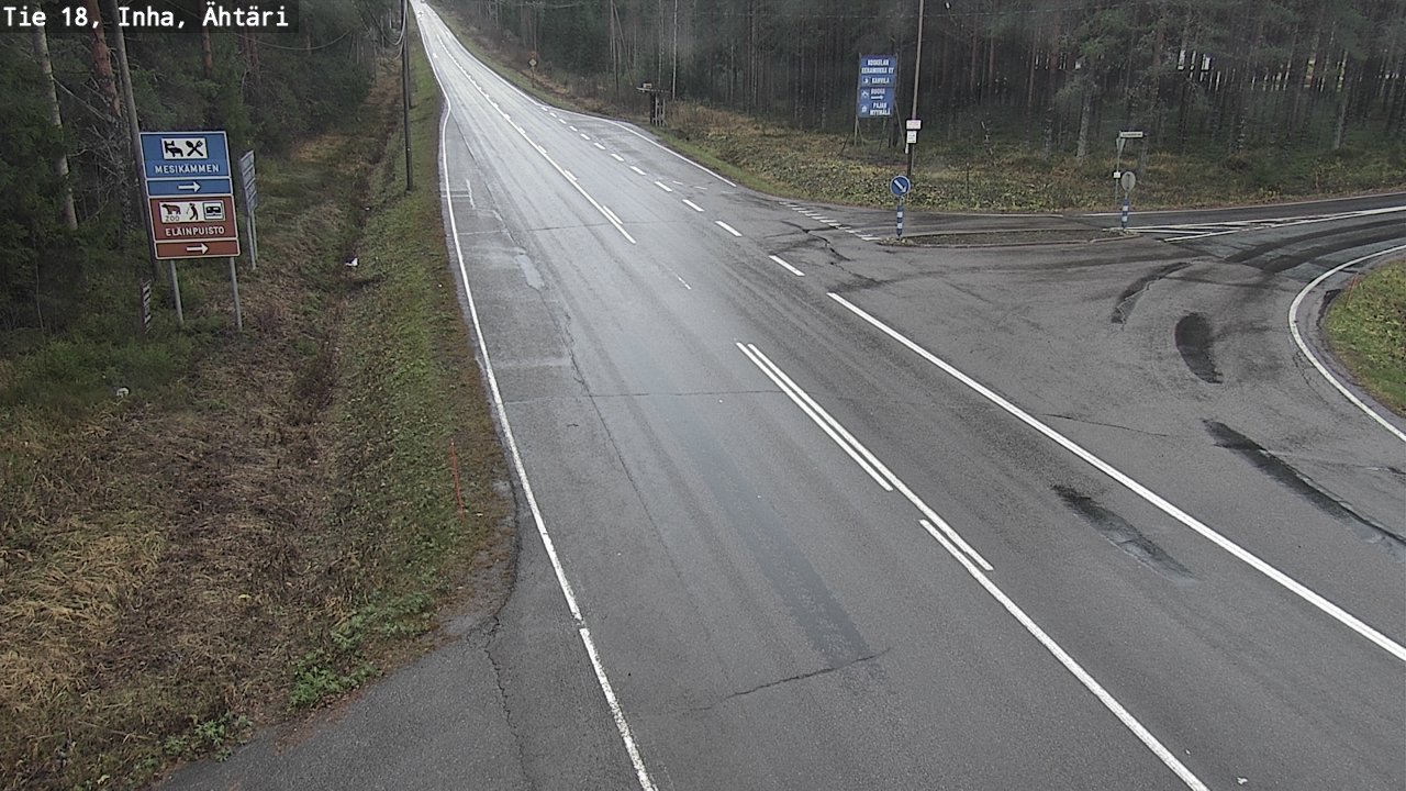 Weather Camera Image Road 18 ÄhtäriInha, Ähtäri, Etelä-Pohjanmaa