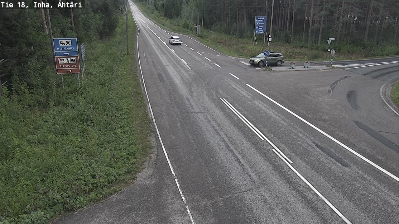 Weather Camera Image Road 18 ÄhtäriInha, Ähtäri, Etelä-Pohjanmaa