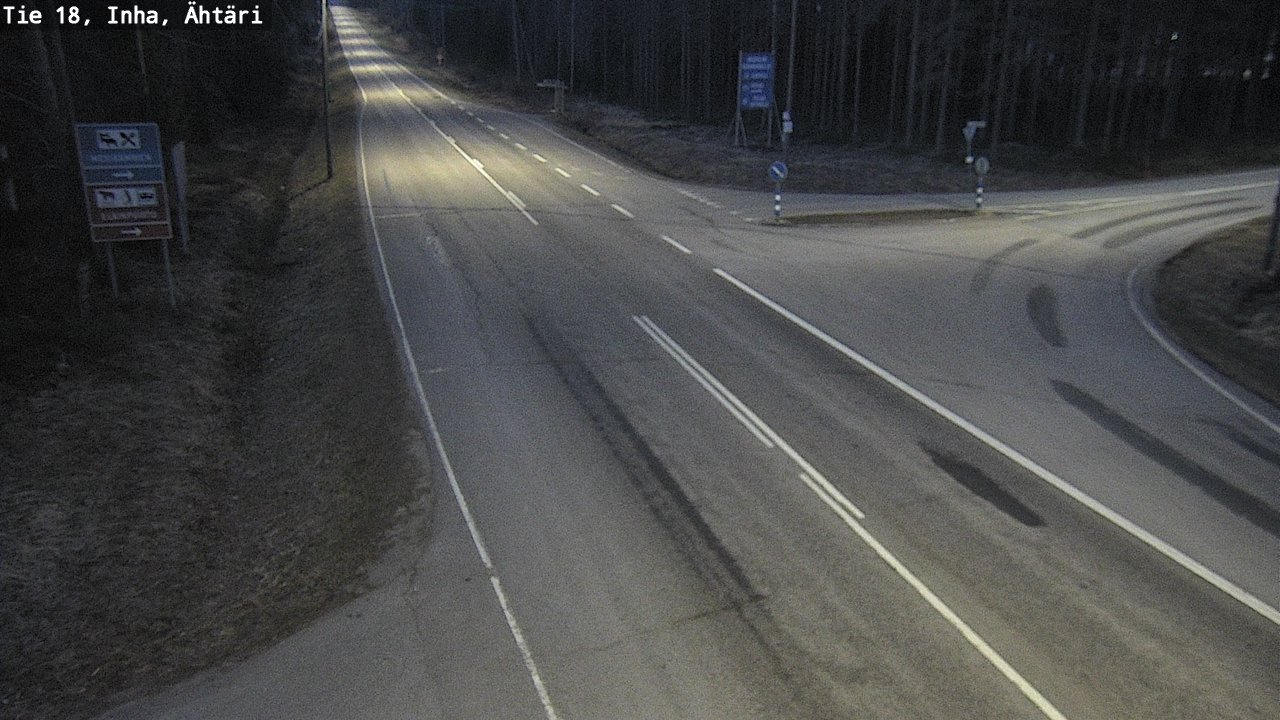 Weather Camera Image Road 18 ÄhtäriInha, Ähtäri, Etelä-Pohjanmaa