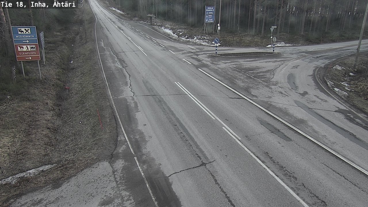 Weather Camera Image Väg 18 Etseri, Inha, Ähtäri, Etelä-Pohjanmaa