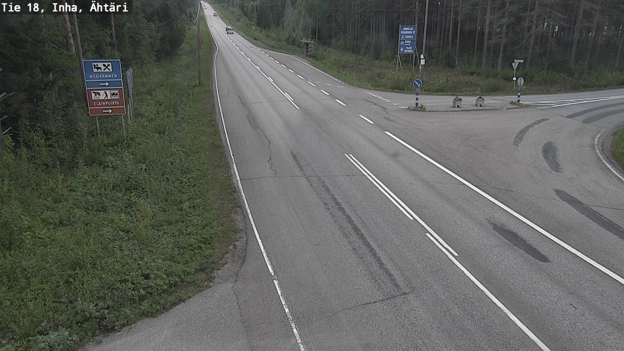 Weather Camera Image Road 18 ÄhtäriInha, Ähtäri, Etelä-Pohjanmaa