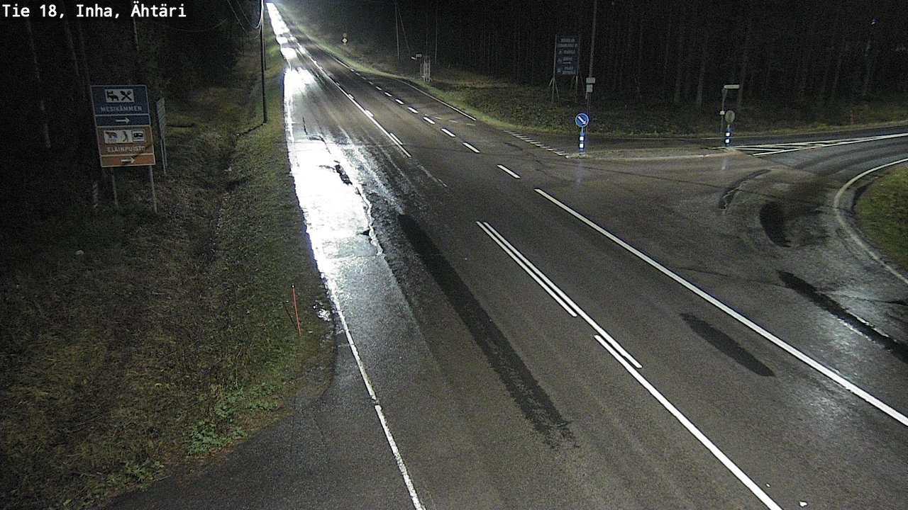 Weather Camera Image Road 18 ÄhtäriInha, Ähtäri, Etelä-Pohjanmaa