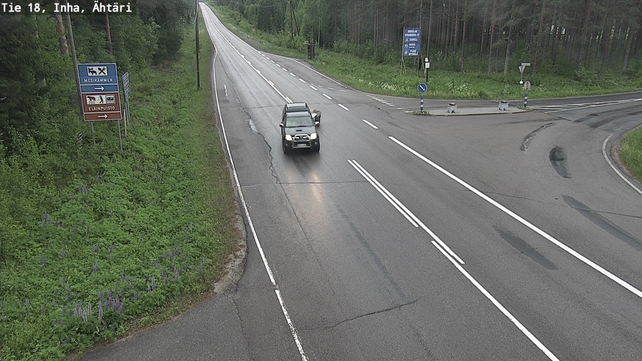 Weather Camera Image Road 18 ÄhtäriInha, Ähtäri, Etelä-Pohjanmaa