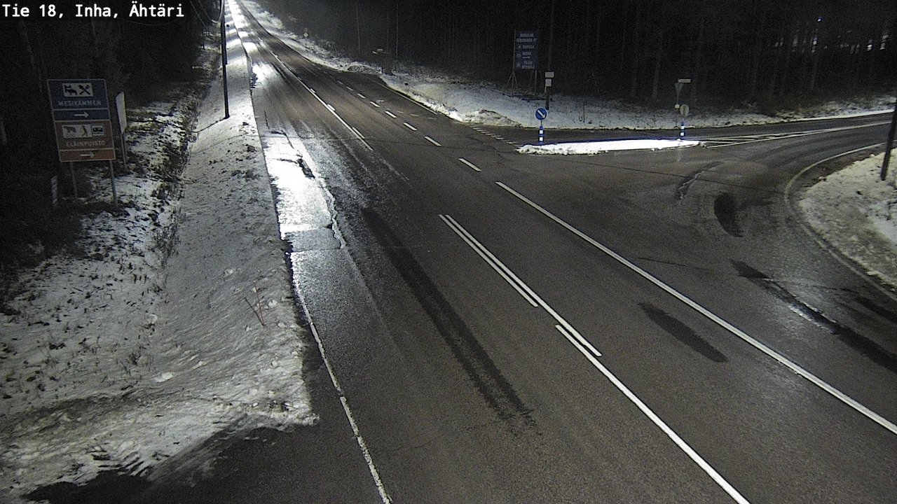Weather Camera Image Road 18 ÄhtäriInha, Ähtäri, Etelä-Pohjanmaa