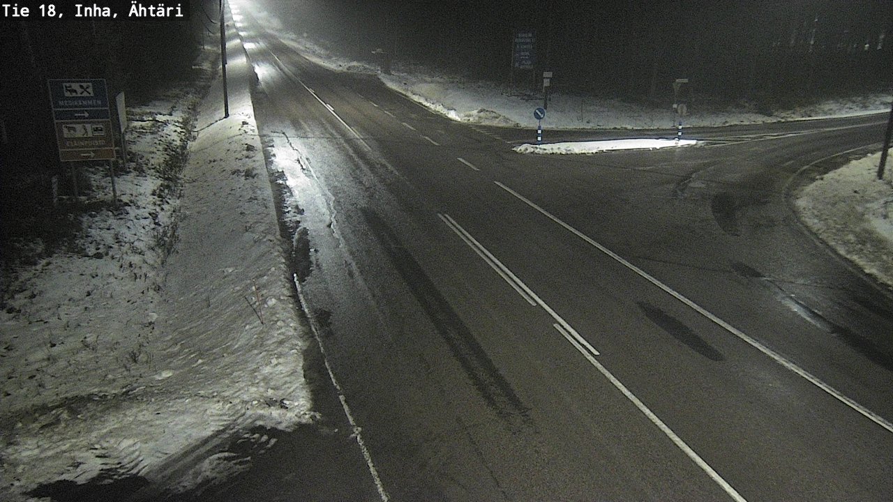 Weather Camera Image Road 18 ÄhtäriInha, Ähtäri, Etelä-Pohjanmaa