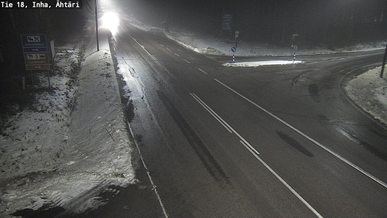 Weather Camera Image Road 18 ÄhtäriInha, Ähtäri, Etelä-Pohjanmaa