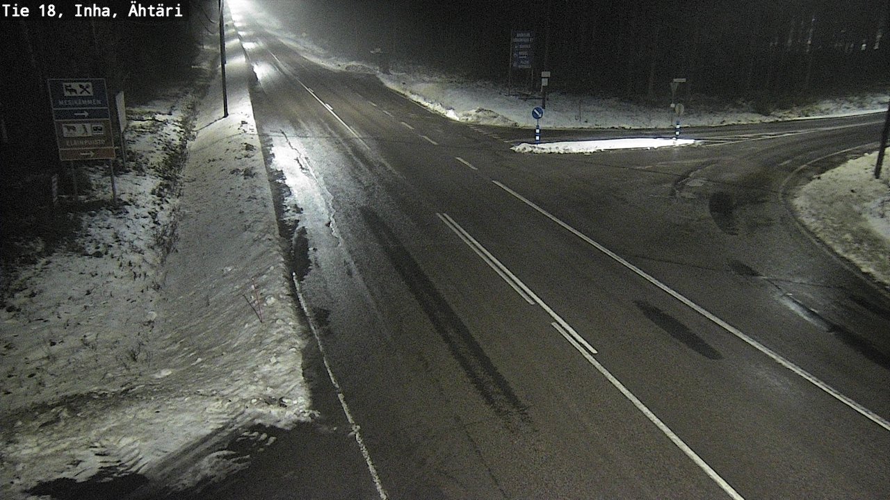 Weather Camera Image Road 18 ÄhtäriInha, Ähtäri, Etelä-Pohjanmaa