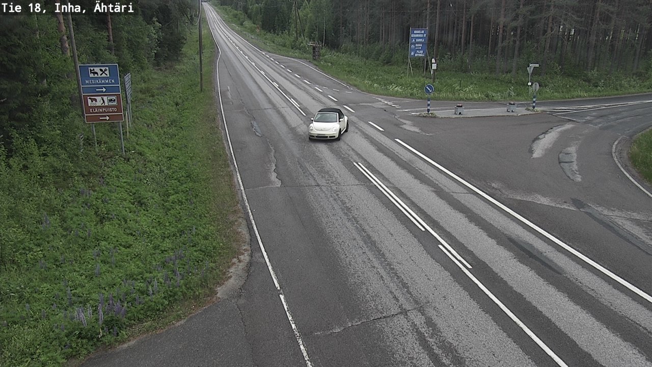 Weather Camera Image Road 18 ÄhtäriInha, Ähtäri, Etelä-Pohjanmaa