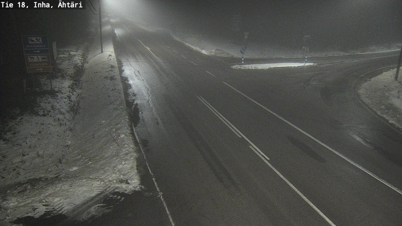 Weather Camera Image Road 18 ÄhtäriInha, Ähtäri, Etelä-Pohjanmaa