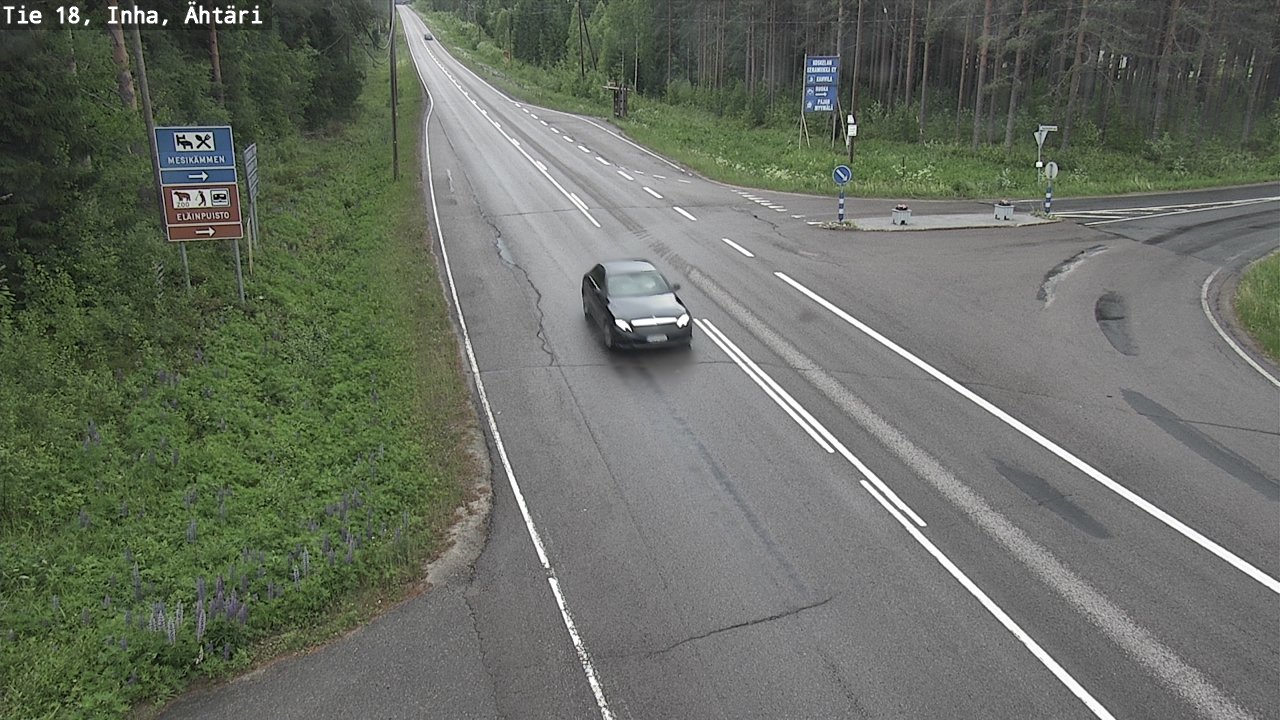 Weather Camera Image Road 18 ÄhtäriInha, Ähtäri, Etelä-Pohjanmaa