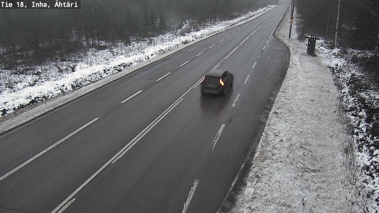 Weather Camera Image Road 18 ÄhtäriInha, Ähtäri, Etelä-Pohjanmaa