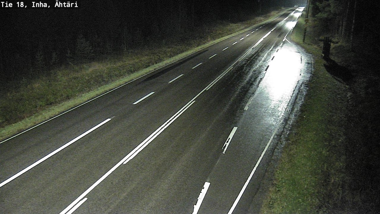 Weather Camera Image Väg 18 Etseri, Inha, Ähtäri, Etelä-Pohjanmaa