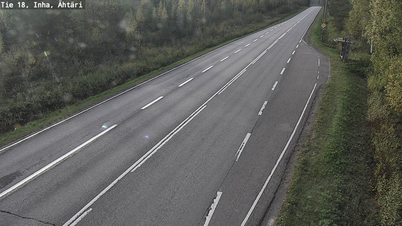 Weather Camera Image Road 18 ÄhtäriInha, Ähtäri, Etelä-Pohjanmaa