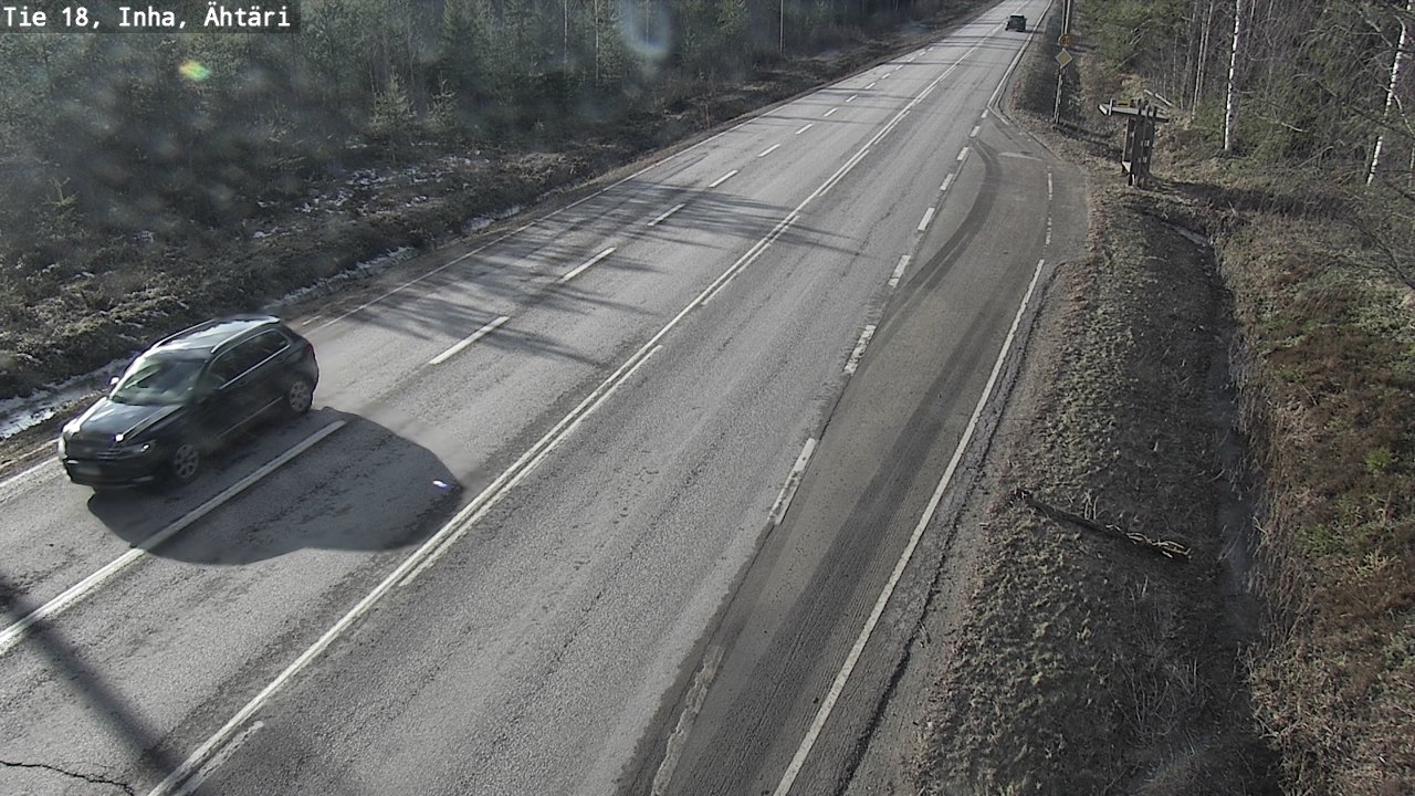 Weather Camera Image Road 18 ÄhtäriInha, Ähtäri, Etelä-Pohjanmaa